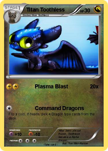 Pokemon Titan Toothless