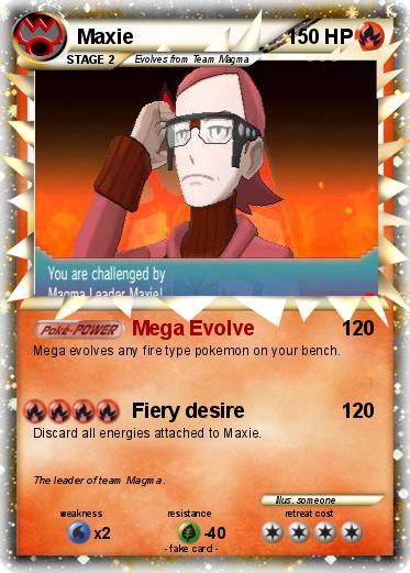 Pokemon Maxie