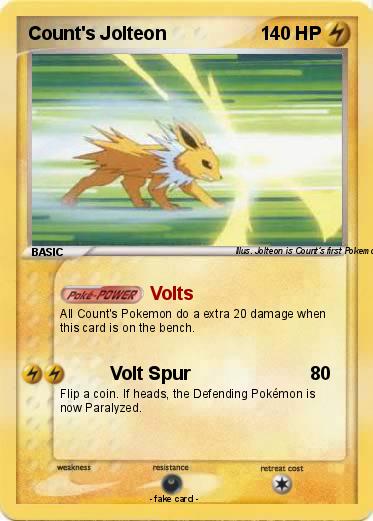 Pokemon Count's Jolteon