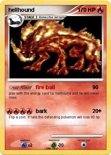 Pokemon hellhound