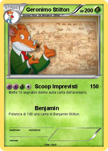 Pokemon Geronimo Stilton