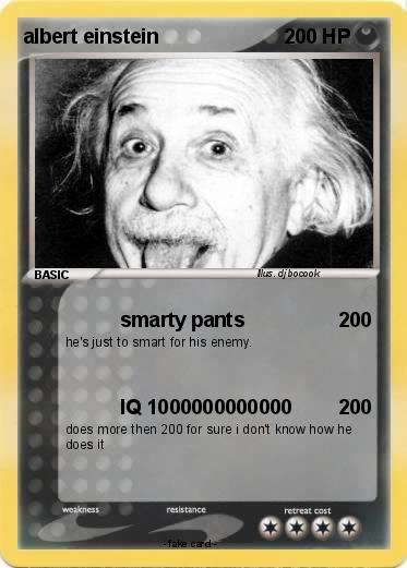 Pokemon albert einstein
