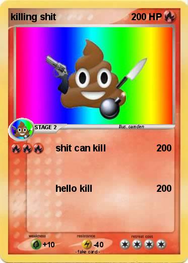 Pokemon killing shit