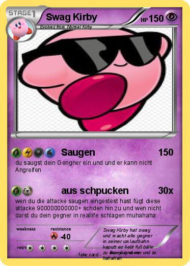 Pokemon Swag Kirby