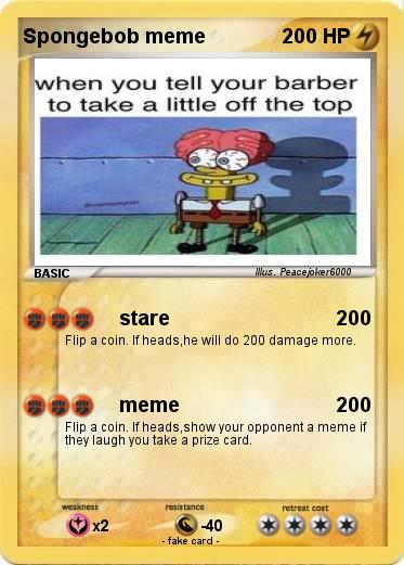 Pokemon Spongebob meme