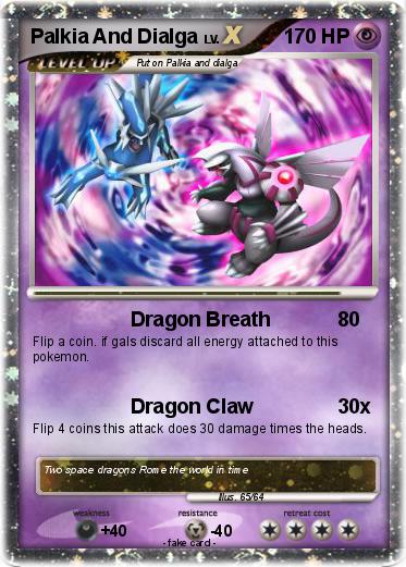Pokemon Palkia And Dialga