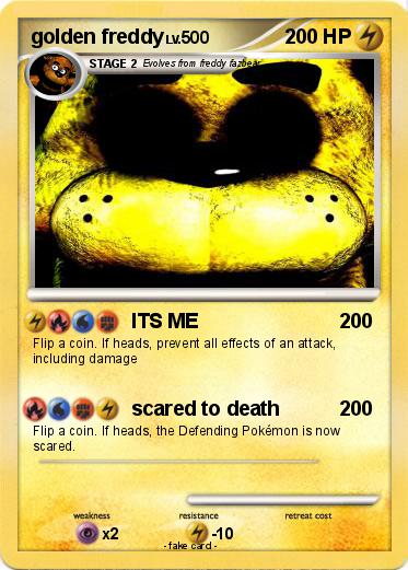 Pokemon golden freddy