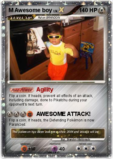 Pokemon M Awesome boy
