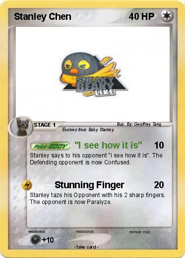 Pokemon Stanley Chen