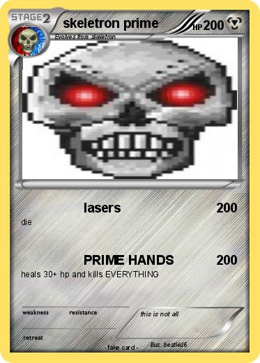 Pokemon skeletron prime