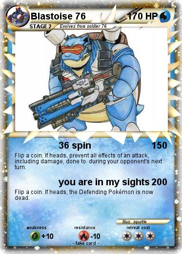 Pokemon Blastoise 76