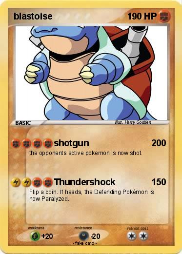 Pokemon blastoise