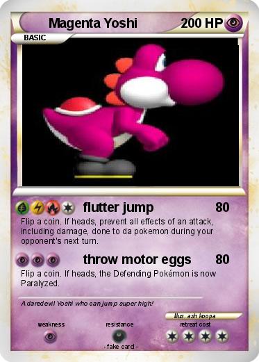 Pokemon Magenta Yoshi