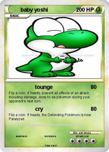 Pokemon baby yoshi