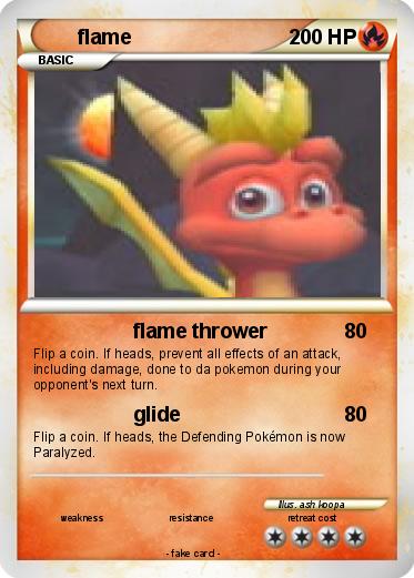 Pokemon flame