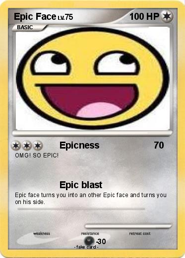 Pokemon Epic Face