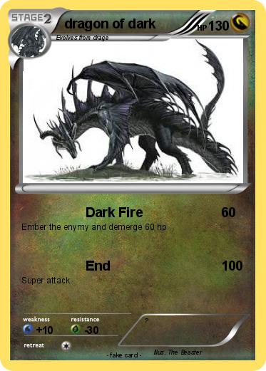 Pokemon dragon of dark