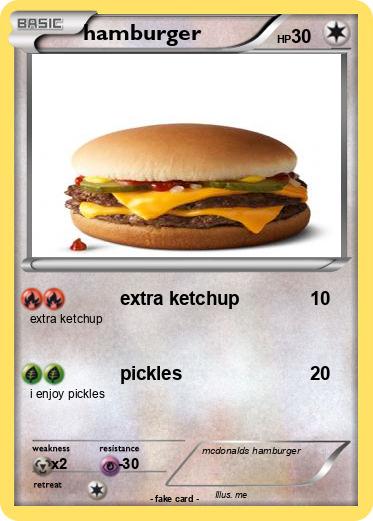 Pokemon hamburger