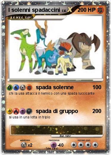 Pokemon I solenni spadaccini