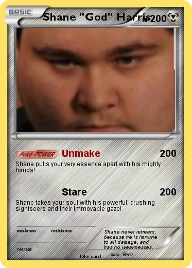 Pokemon Shane "God" Harris