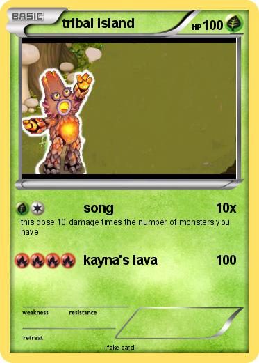 Pokemon tribal island