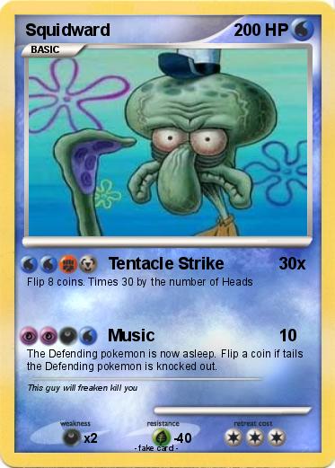 Pokemon Squidward