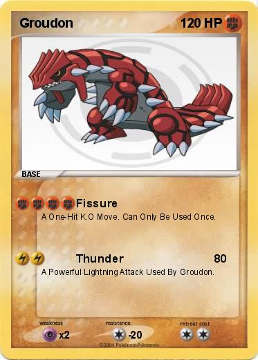 Pokemon Groudon