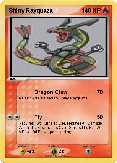 Pokemon Shiny Rayquaza