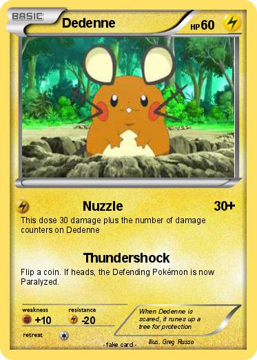 Pokemon Dedenne