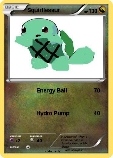 Pokemon Squirtlesaur