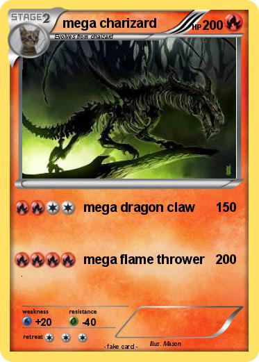 Pokemon mega charizard