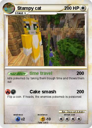 Pokemon Stampy cat