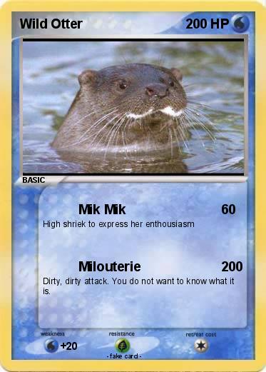 Pokemon Wild Otter