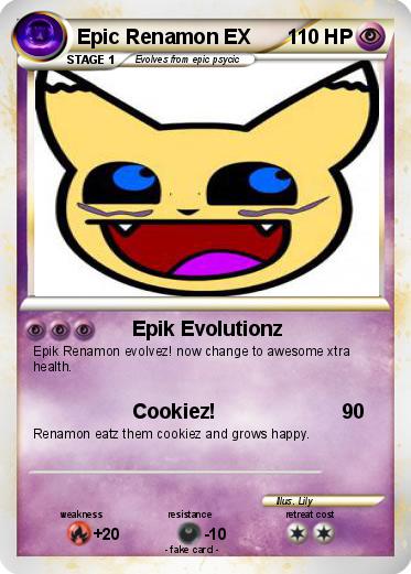 Pokemon Epic Renamon EX