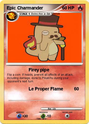 Pokemon Epic Charmander