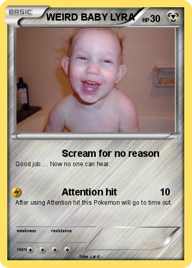 Pokemon WEIRD BABY LYRA