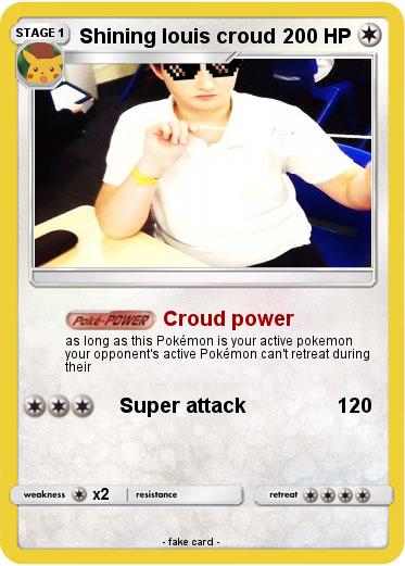 Pokemon Shining louis croud