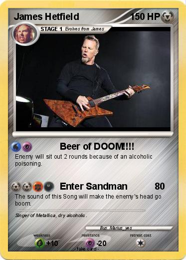 Pokemon James Hetfield
