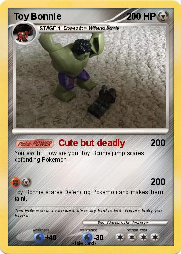 Pokemon Toy Bonnie