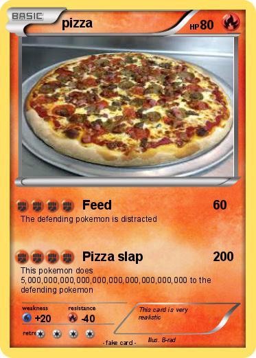 Pokemon pizza