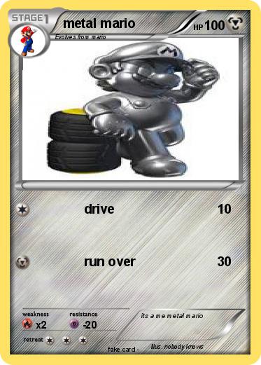 Pokemon metal mario