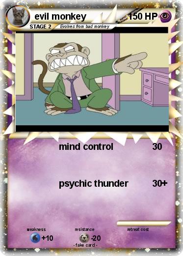 Pokemon evil monkey