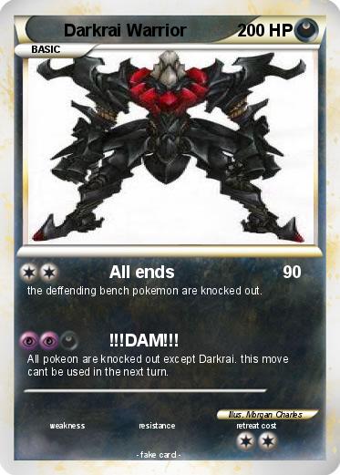 Pokemon Darkrai Warrior