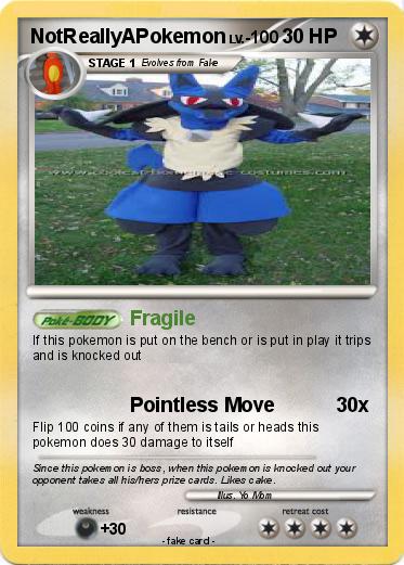 Pokemon NotReallyAPokemon