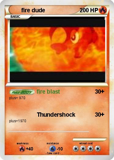 Pokemon fire dude