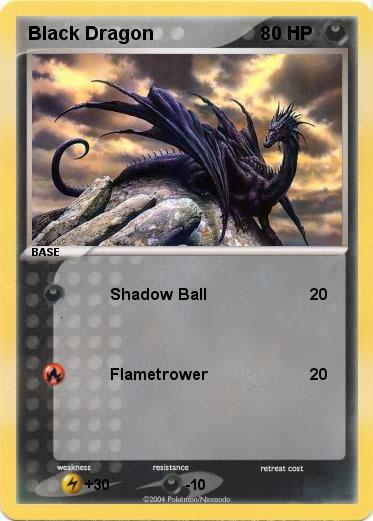 Pokemon Black Dragon