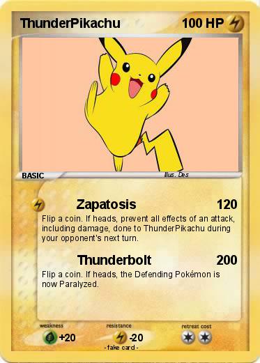 Pokemon ThunderPikachu