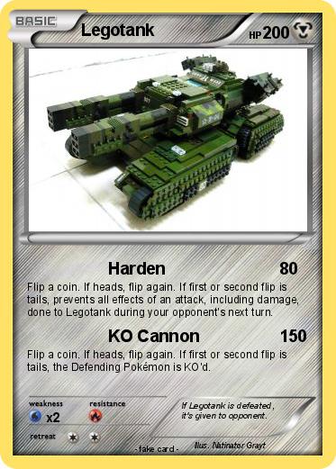 Pokemon Legotank