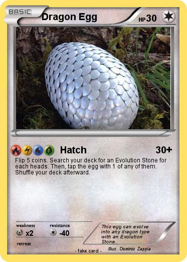 Pokemon Dragon Egg