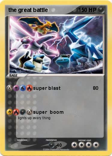 Pokemon the great battle